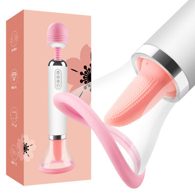 100% Waterproof Sex Toy G Spot Vibrator Sex Tongue Vibrator For Woman