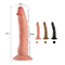 9 Inch Realistic Dildo Body Safe Material Lifelike Huge Penis With Strong Suction Cup