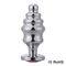 Spiral Anal Beads Plug Prostate Massager Anel Toys Aluminum Alloy Material