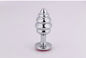 Spiral Anal Beads Plug Prostate Massager Anel Toys Aluminum Alloy Material