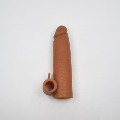 Penis Sleeves Male Cock Delay Ejaculation Crystal Dick Enlargement Condom Sex Toy
