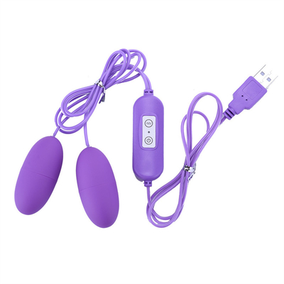 20 Speeds Dual Vibrating Eggs Bullet Vibrator Jumping Egg sex toy For Women