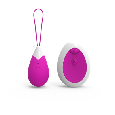 Silicone 10 Frequencies Remote Control Jump Love Egg Vibrator