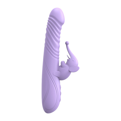 Silicone Stretchable Heating Rabbit Vibrator G Spot Clitoris Stimulator Female Sex Toys Rabbit Vibrator for Woman Vagina