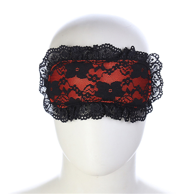 Flirting Lace Eye Blindfold for Adults Bondage Flirting Blindfold Factory Price Sinful Pink Blindfold Bondage Toy