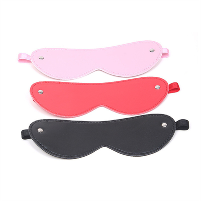 Erotic Product Sex Toy Bdsm Eyemask Bondage Pu Leather Sm Game Play Sexy Blindfold For Men