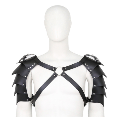 Fetish Men Sexual Chest Leather Harness Belts Adjustable BDSM Gay Body Bondage Harness Strap Rave Gay Clothing for Adult