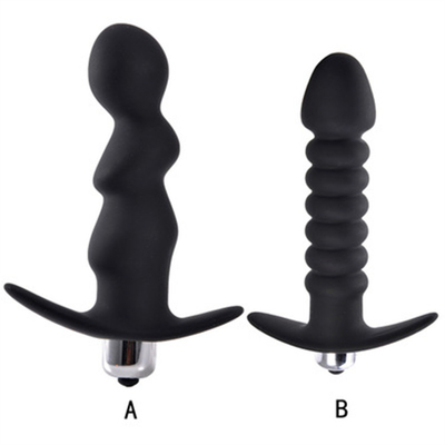 Silicone Dildo Vibrator Male Prostate Massage Anal Plug G Spot Butt Plug For Men