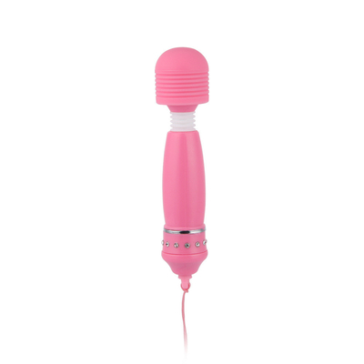 Hot Selling Sex Massage Vibrators Women Vibrating Vagina Toys Av Vibrator With Plastic Diamond For Women Sex Love