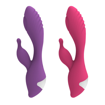 Silicone Waterproof Repeat Charge Multi-Speed Wireless Wand Massager Rabbit Vibrator