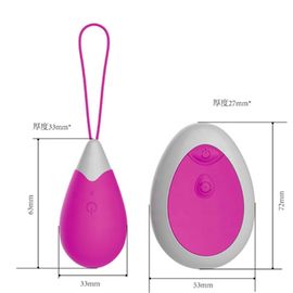 Rose Red Remote Bullet Vibe Vibrating Bullet Vibrator Egg Vibrator Adult Toys