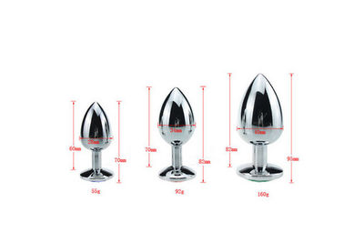 Aluminum Alloy Metal Sex Toy Stainless Steel Plug Anal Butt For Woman