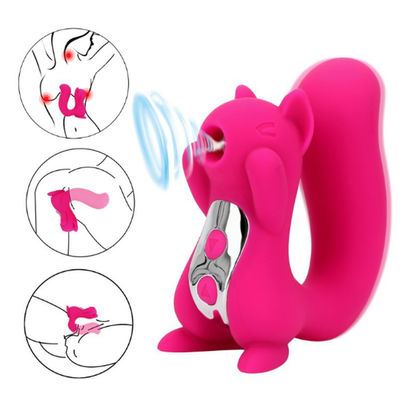 GSV-133 Waterproof Squirrel Suction Vibrator Sex Toy Remote Controlled Vibrator
