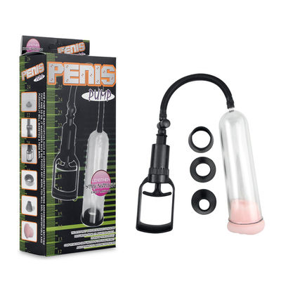 ABS TPR Silicone Male Enlargement Pump Penis Enlargement Vacuum Pump Device