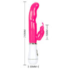 Vibrator Waterproof Double Rod Masturbation Vibrator Rabbit For Women