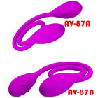 Anal Double Vibrators 6 Multi-Speeds G-spot Vibrator Eggs Rechargeable Clitoral Vibrator For Couple