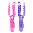 High Quality Soft Silicone Female Vibrator With Two Function For Both Vagina And Anal