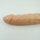 Stepless Vibrator Dick Lambskin Dildo Realistic Sex Toy Medical PVC Material