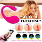 App Silent Waterproof Bullet Egg Vibrator Remote Control Smart Massager