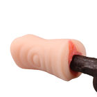 Super Realistic Male Masturbator Cup Double Channel Pocket Pussy Artificial Vagina
