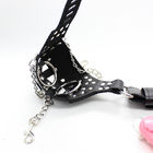 BK-12 Leather Sexy Pants Fixed Penis Ring Cock Cage Leather Chastity Belt For Men