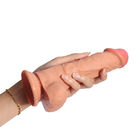 High Flexiablility Dildo Sex Toy 100% Safety Medical Silicone Lifelike Dildo