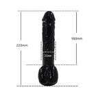 Body Safe 8.3 Inch Realistic Penis Dildo Lifelike Huge Penis With Strong Suction Cup