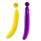 AP-32 Funny Crystal TPE Fruit Vegetables Anal Sex Toys, Banana Cucumber Eggplant Luffa Carrot Sex Toys for Women