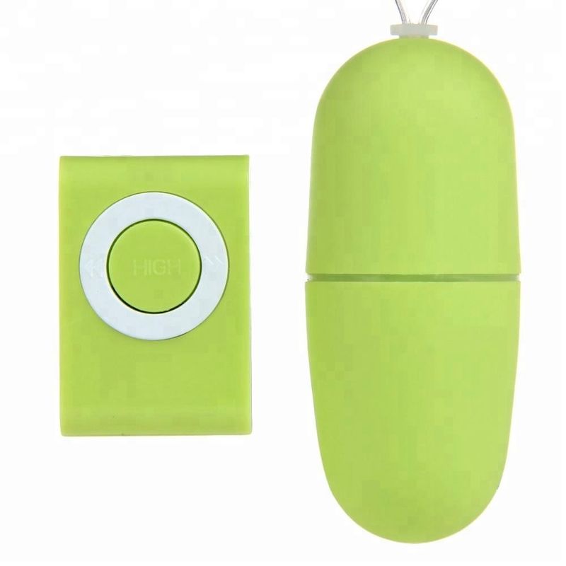 Wireless Bullet Egg Vibrator 20 Speeds Remote Control Vibrating Love Egg