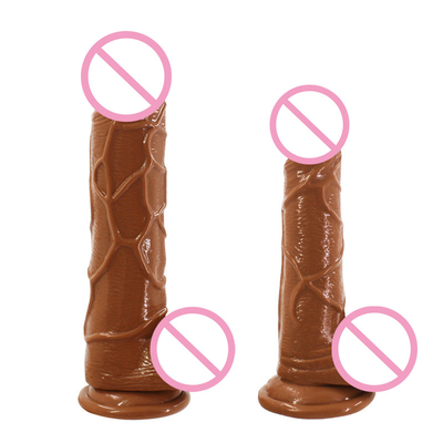 7 Inches TPE Realistic Dildo Sex Toys for Women Hot Sale Fake Dick