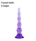 6 Beads And 7 Beads Anal Butt Plug , Prostage Massager Dildo Anal Trainer Toy