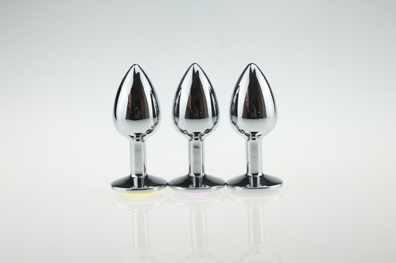 Aluminum Alloy Anal Plug Various Colors Metal Gay Sex Toys Waterproof