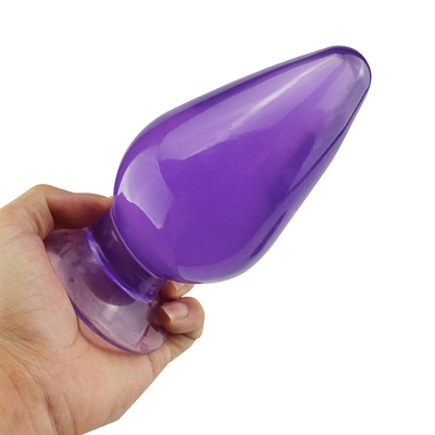 Huge Prostate Stimulating Anal Butt Plug Toy With Strong Suction Cup