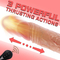 Rotating 8&quot; Thrusting Realistic Telescopic Penis for Anal Clitoral G Spot Stimulation