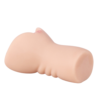 2 in 1 Male Masturbators Adult Sex Toys with 3D Realistic Textured Pocket Pussy and Tight Anus Sex Stroker for Men