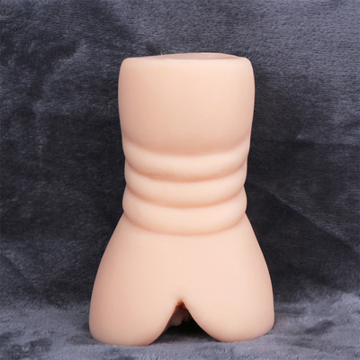 2 in 1 Male Masturbators Adult Sex Toys with 3D Realistic Textured Pocket Pussy and Tight Anus Sex Stroker for Men