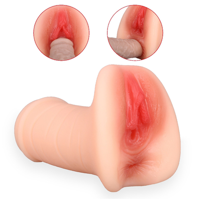 Realistic Textured Vagina Elastic Pocket Pussy for Men Sex