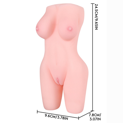 Dropshipping Adult Sex Toys with 3D Realistic Textured 2 in 1 Male Masturbators Pocket Pussy