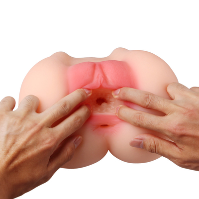 2 kg Sexy Small Ass Pussy Vagina Anus 2 in 1 Ass Sex Man Masturbator Sex Toys