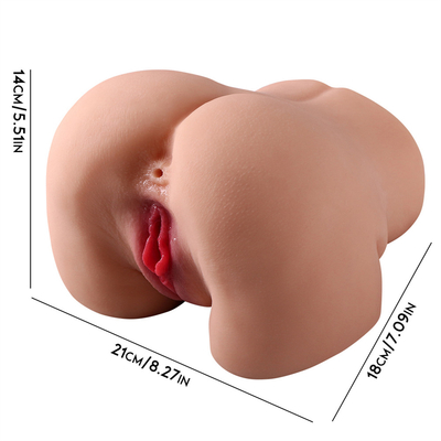 Factory Best-Selling 3D Realistic Buttocks For Men Masturbating Silicone Buttocksreal Cat Pocketssimulated Vaginal Sex T