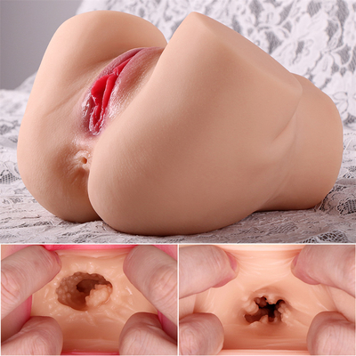 Factory Best-Selling 3D Realistic Buttocks For Men Masturbating Silicone Buttocksreal Cat Pocketssimulated Vaginal Sex T