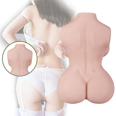 Lifelike Soft Big Boobs Torso Adult Sex Dolls Male Masturbator for Men 3D Realistic Textured Vagina with Anal ChannelPop
