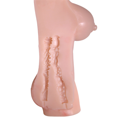 Real Lifelike Silicone Toy Hot Selling Half Body Big Breast Ass Vagina Masturbation for Men Male