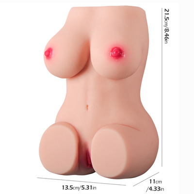 Half Body Big Breast Male Masturbation Pussy Vagina Sex Doll Men Adult Toy Torso Artificial Vagina Anus for Male Sex Toy