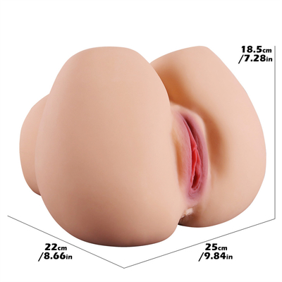 New Realistic TPE Silicone Pussy Vagina Male Big ASS Masturbator Sex Toy for Men Man