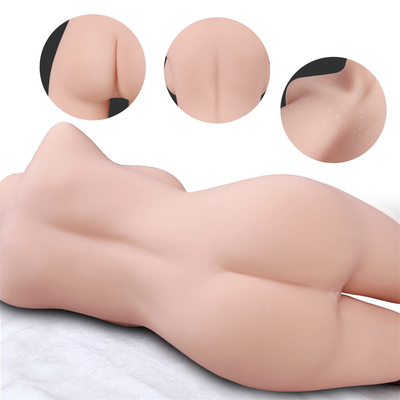 Top Sales 9.68 kg Multi Postures Women Torso Textured Anal Vagina Half Body Sex Doll for Man