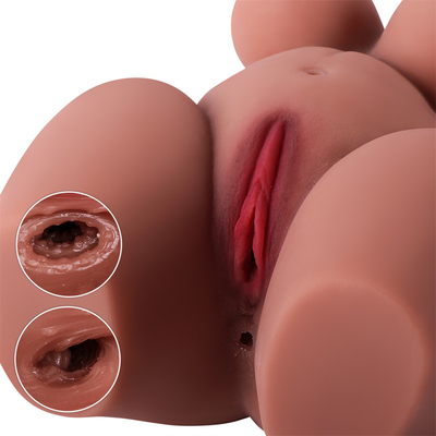 Lifelike Male Realistic Masturbator with Sexy Plump Torso Body Pussy Stroker with Big Butt and Boobs Sex Toys for Men Pl