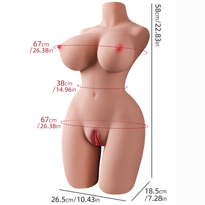 Best Selling Realistic Adult Pussy Sex Doll 11 Kg Big Ass Masturbator Doll for Man Vagina Sex + Anal Sex 11 Kg