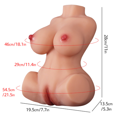 Wholesale Low Price 2.5kg Breast TPE Silicone Adult Torso Rubber Sex Doll for Male Masturbation Free Samples