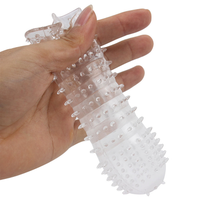 Hot Sale Crystal Penis Sleeve Extender for Man